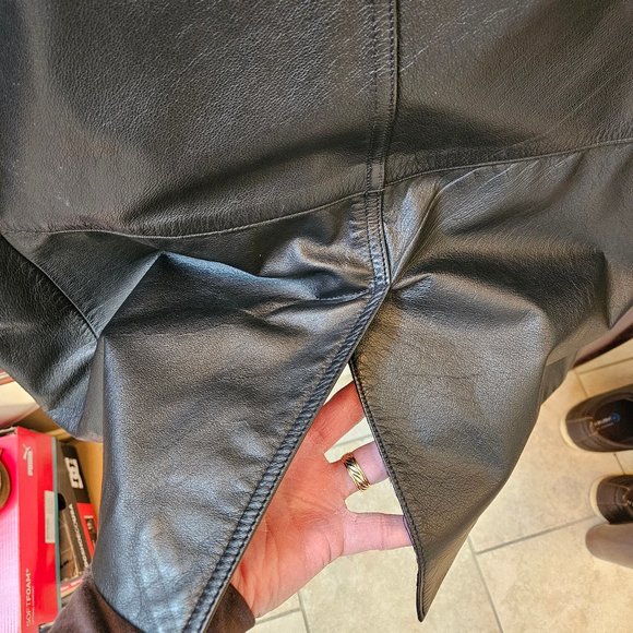 Vintage Wilsons Women's Lightweight Leather Jacket, Black, Sz Small - Picture 10 of 16